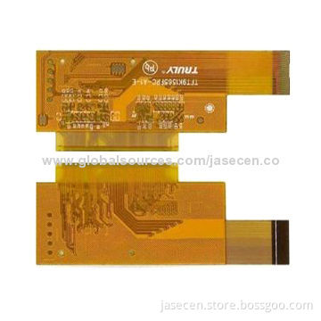 4 layer flex PCBs with immersion gold and copper of 1OZ